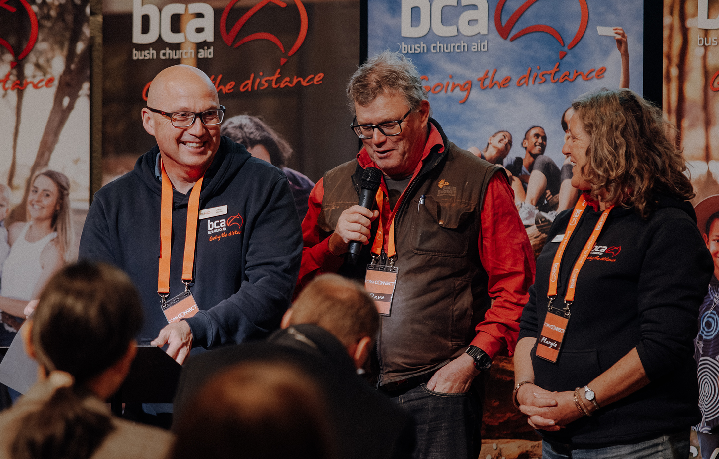 John Warner interviews Dave & Margie during a  BCA Connect event